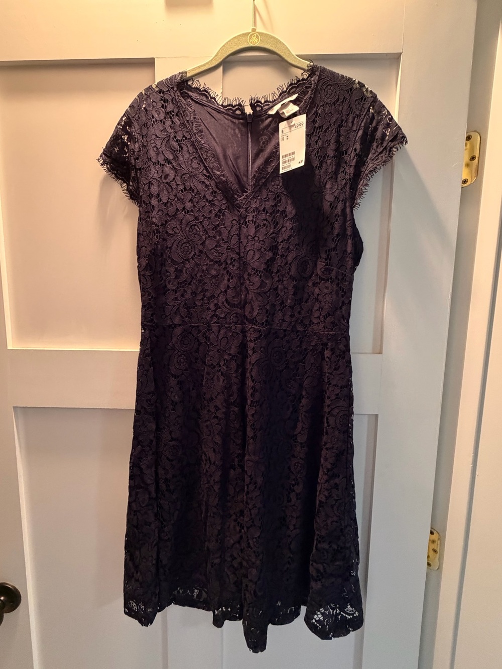 H&M Navy Lace Dress